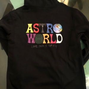 Astro World Hoodie Pullover - Black Size M/L
